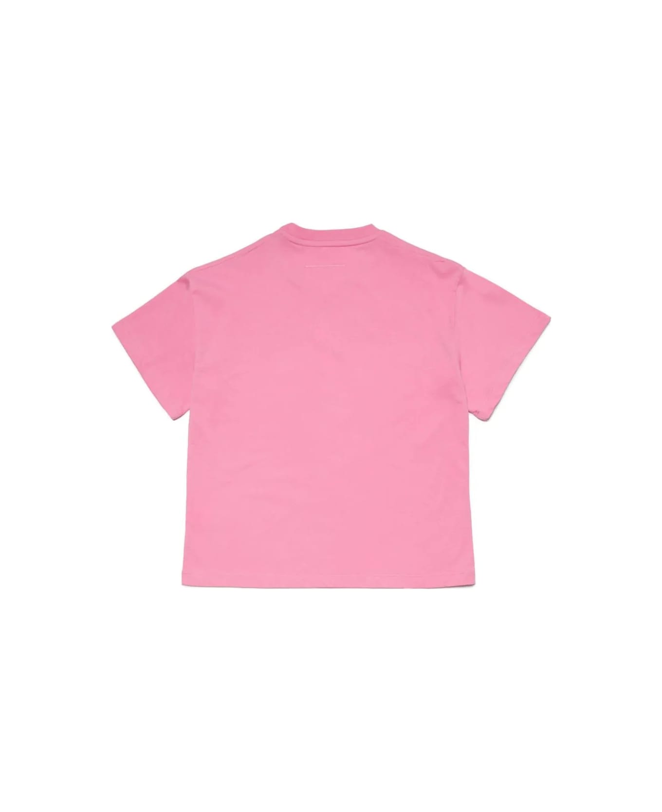 MM6 Maison Margiela T-shirt With Print - Pink