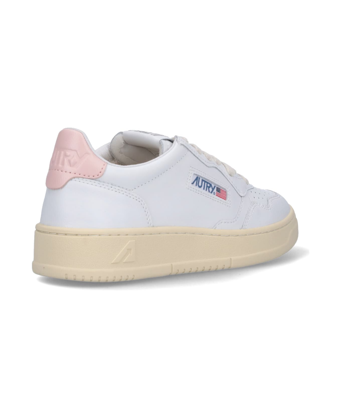 Autry 'medalist 01' Low Sneakers - White