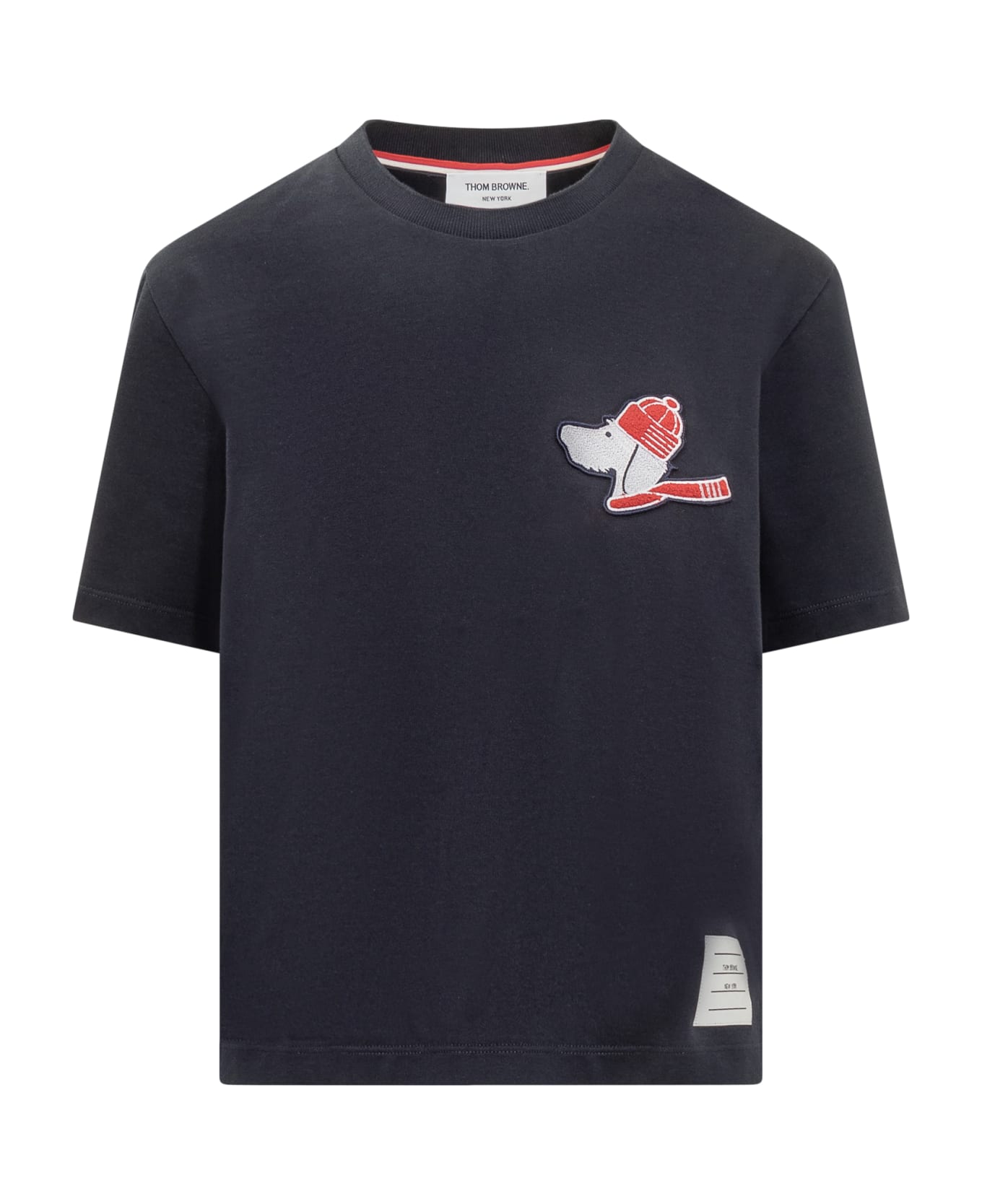 Thom Browne Hector T-shirt - NAVY Tシャツ