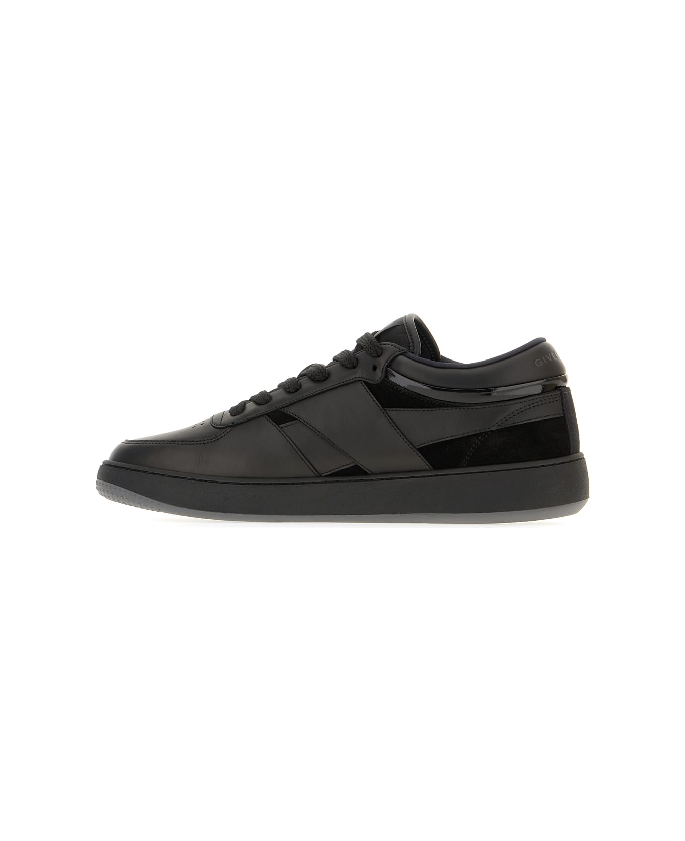 Givenchy Black Leather G Move Sneakers - BLACK
