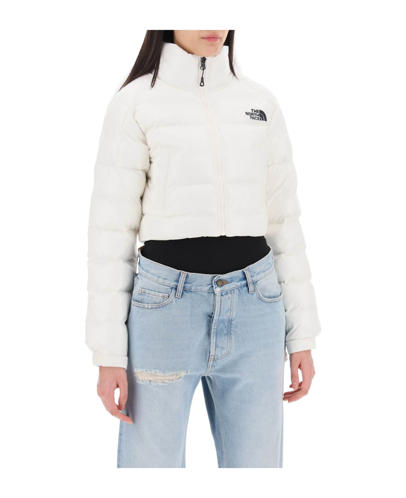 The North Face 'rusta 2.0? Cropped Puffer Jacket - WHITE DUNE (White)