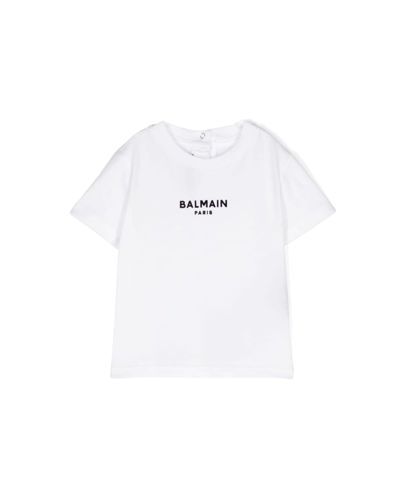 Balmain T-shirt Con Logo - White