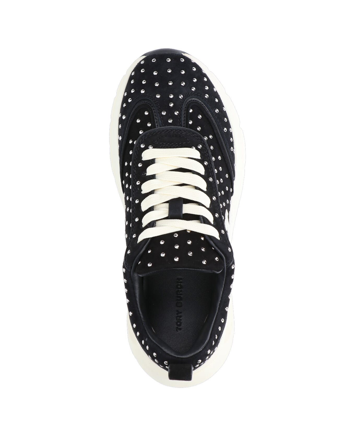 Tory Burch 
good Luck
 Studs Sneakers - Black