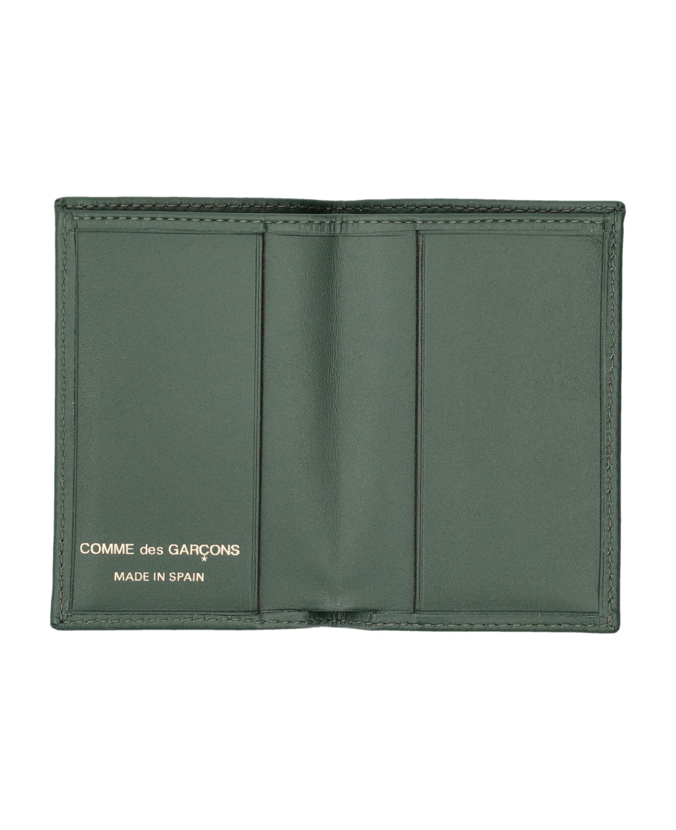 Comme des Garçons Wallet Classic Bifold Wallet - BOTTLE GREEN