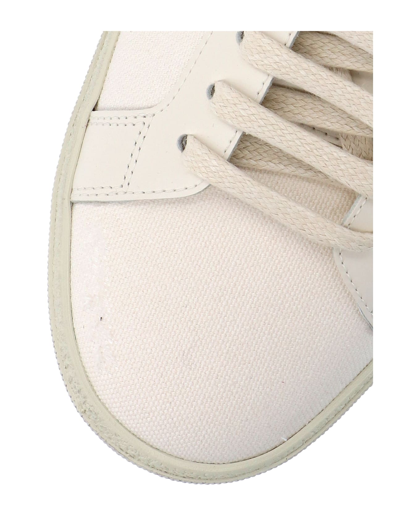 Saint Laurent 'court Sl/06' Sneakers - Cream