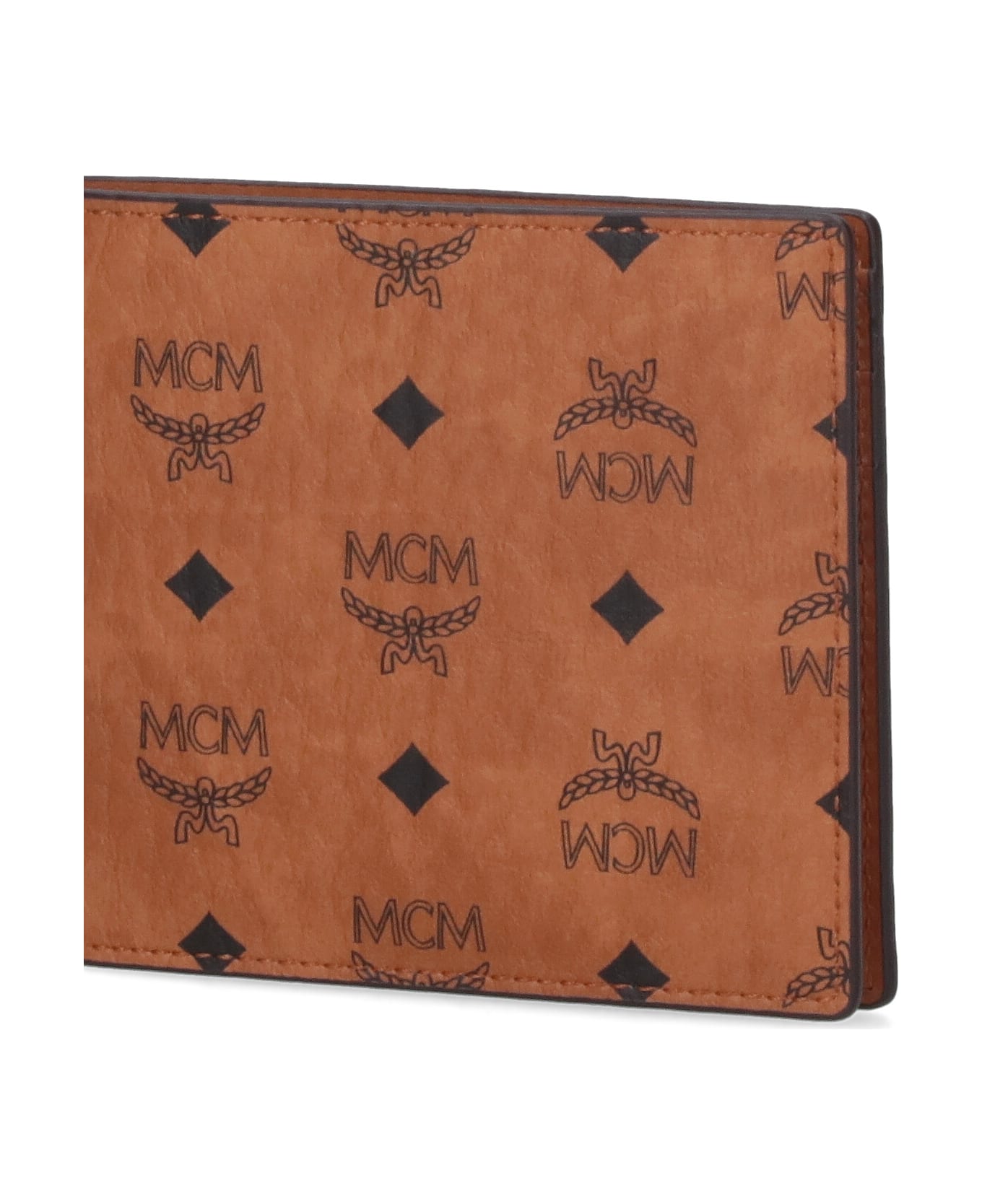 MCM 
visetos
 Bi-fold Wallet - Brown