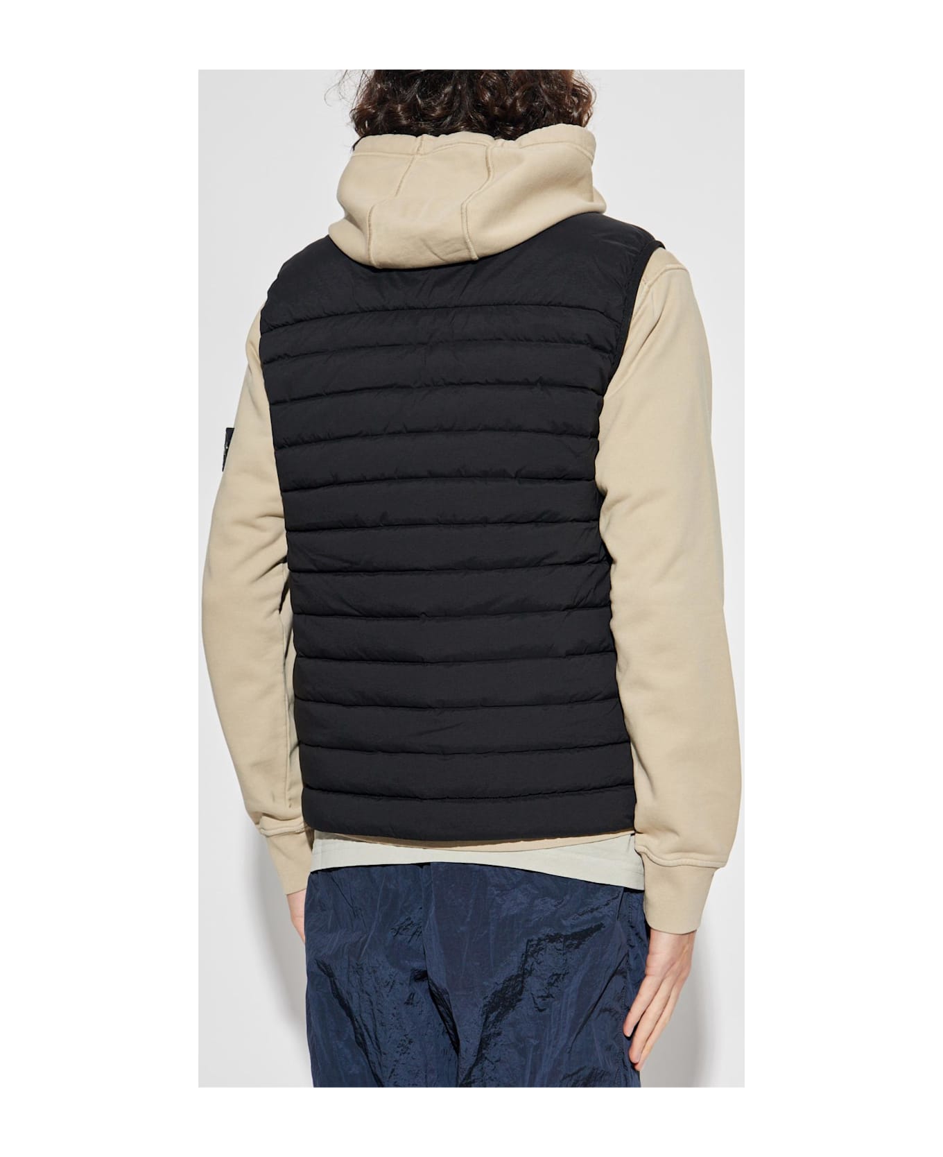 Stone Island Puffer Vest - BLACK