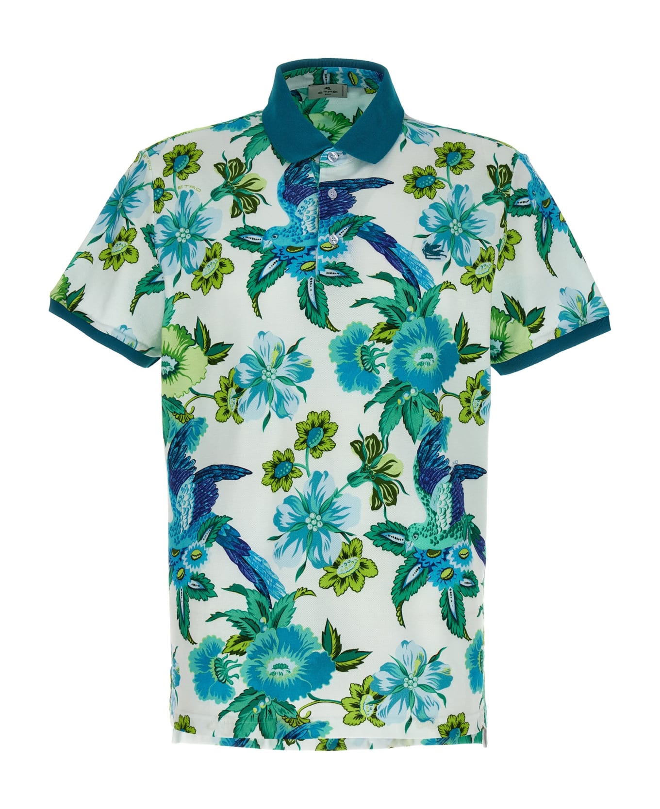 Etro Patterned Polo Shirt - MULTICOLOR