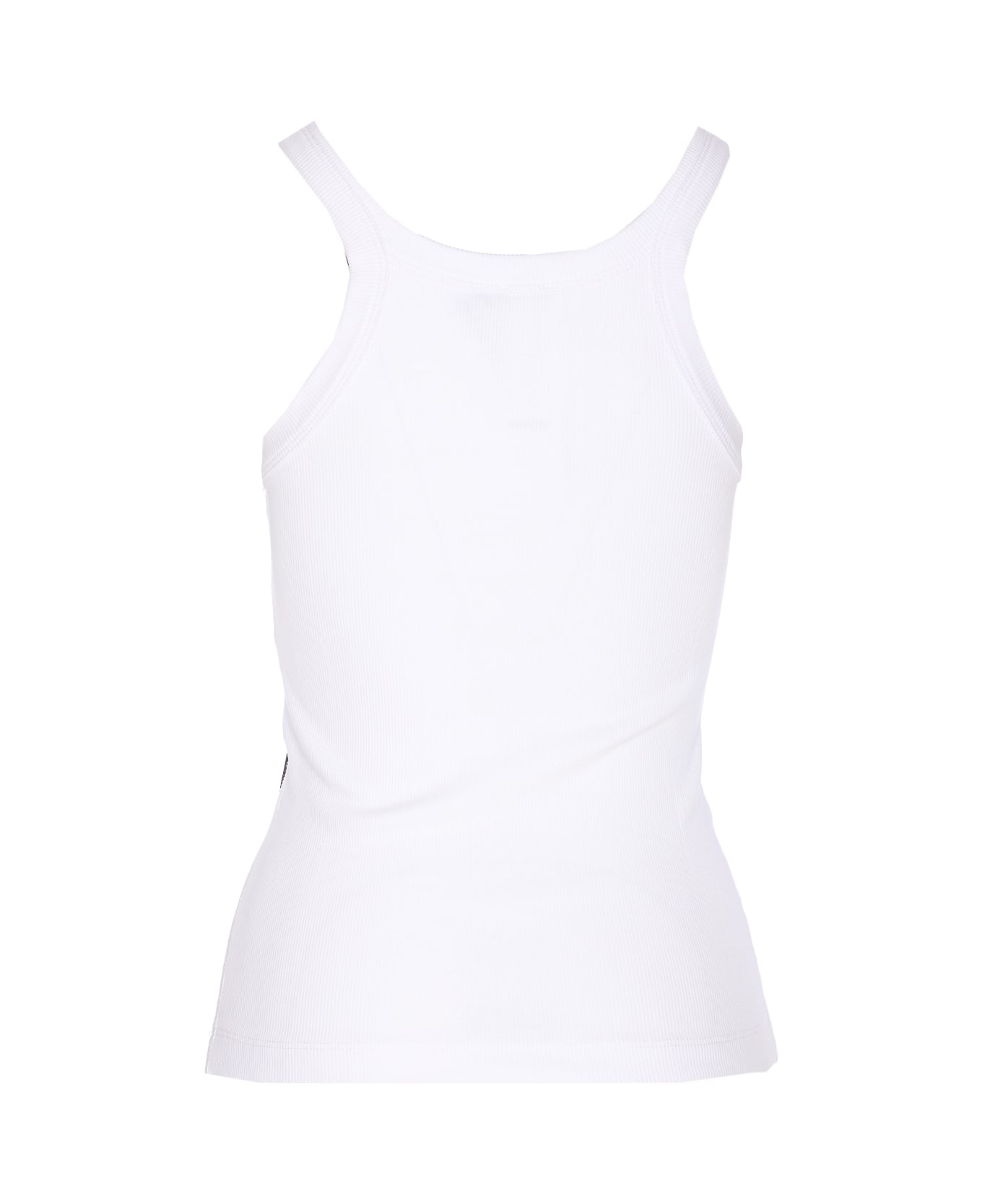 Pinko Curly Tank Top - White