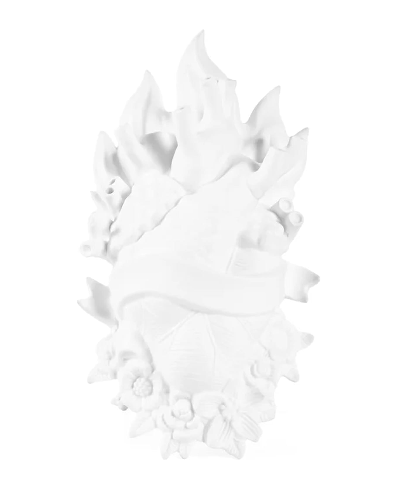 Seletti 'holy Love In Bloom' Vase - White
