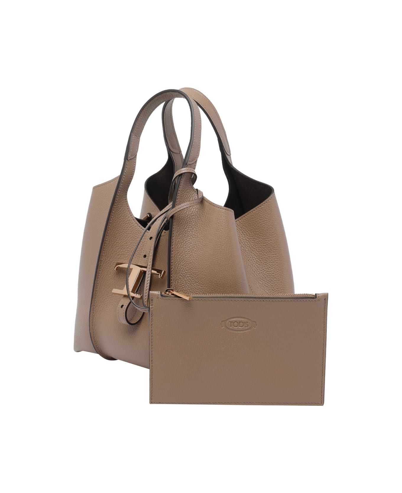 Tod's Mini T Timeless Shopping Bag - Brown