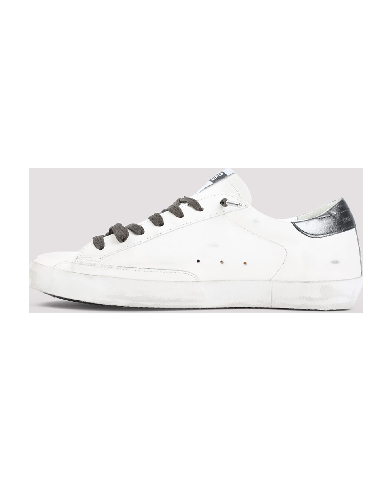 Golden Goose Super Star Sneakers - Optic White Green Antarcite