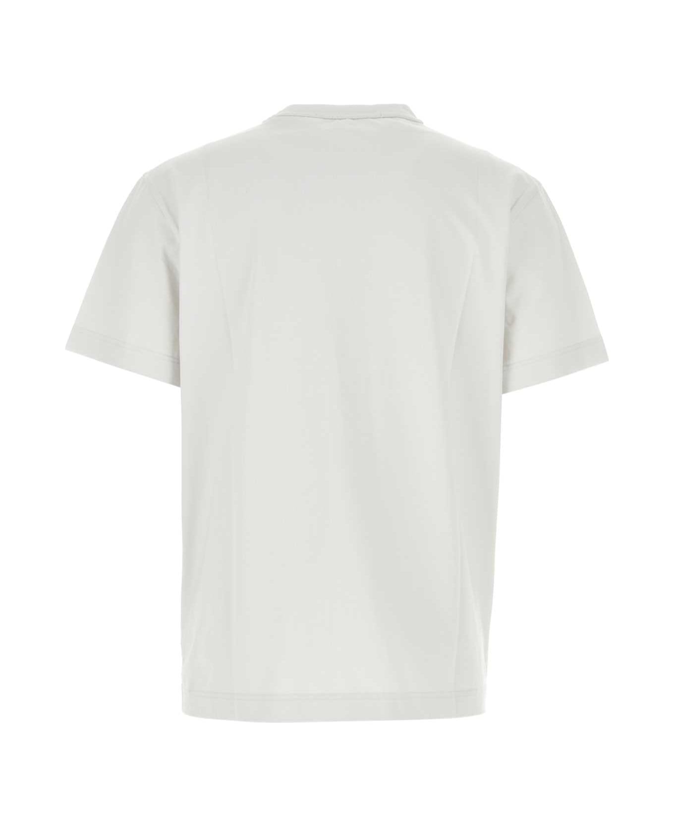 Alexander Wang White Cotton T-shirt - GUNSMOKE