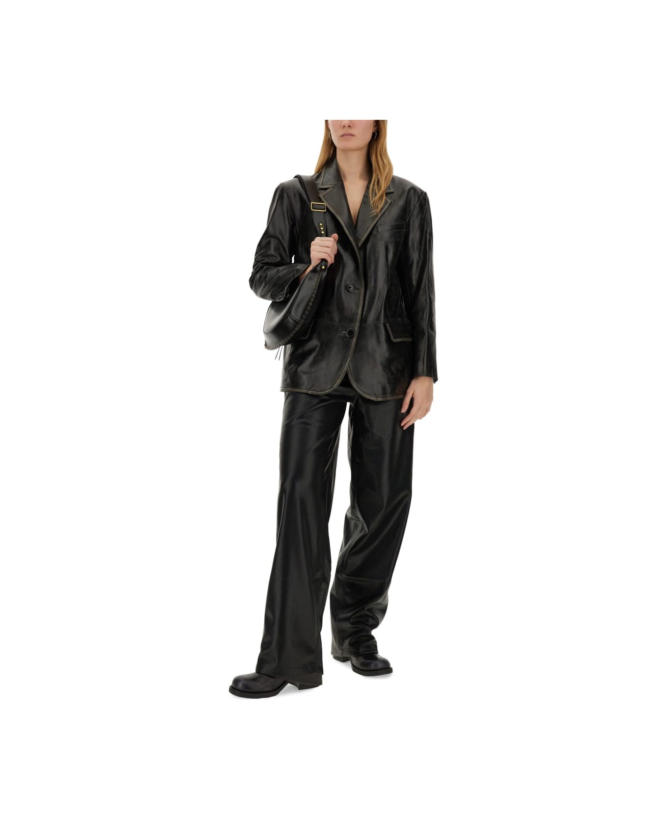 STAND STUDIO Blazer "liara" - DARK BROWN
