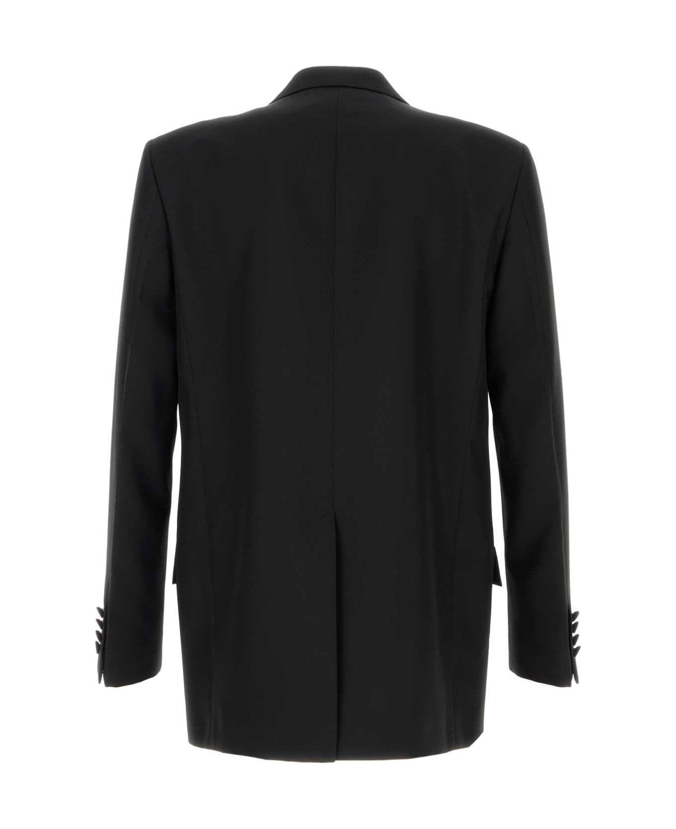 Gucci Black Panama Blazer - NERO