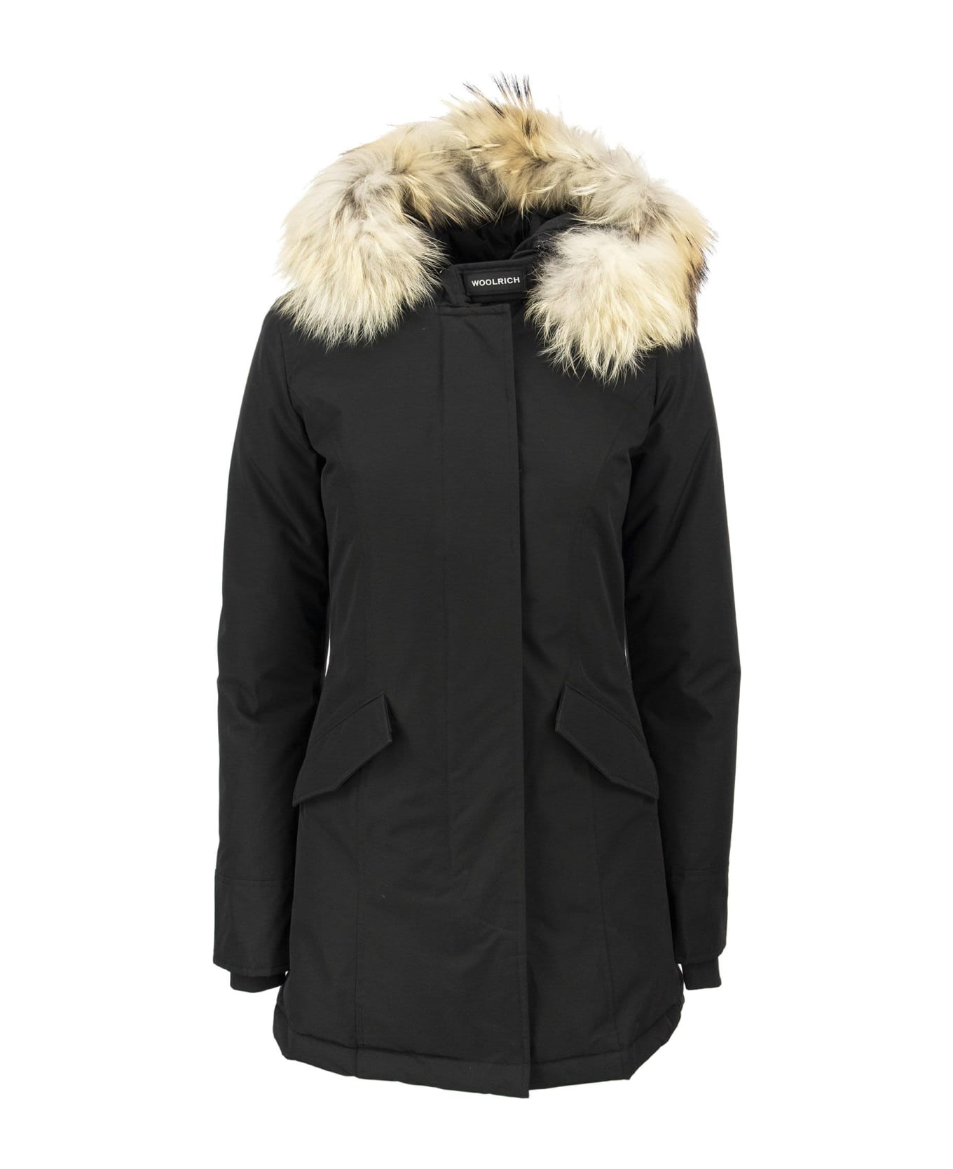 Woolrich Arctic Parka Fur Racoon - Blk Black コート