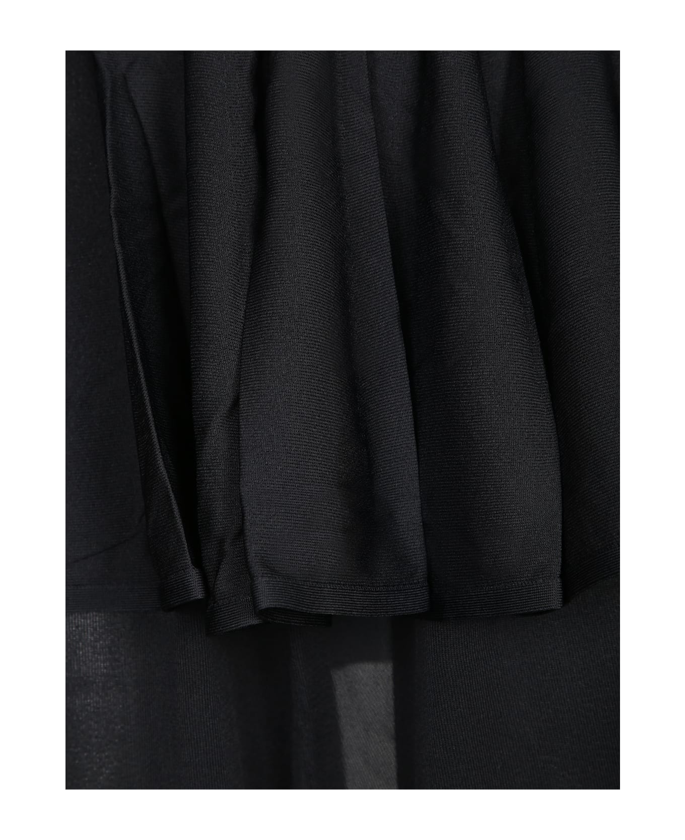 Alaia Black Sheer Crinoline Trousers | italist