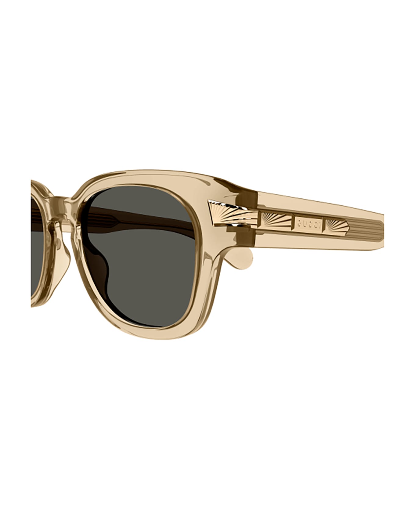Gucci Eyewear GG1518S Sunglasses - Brown Brown Grey