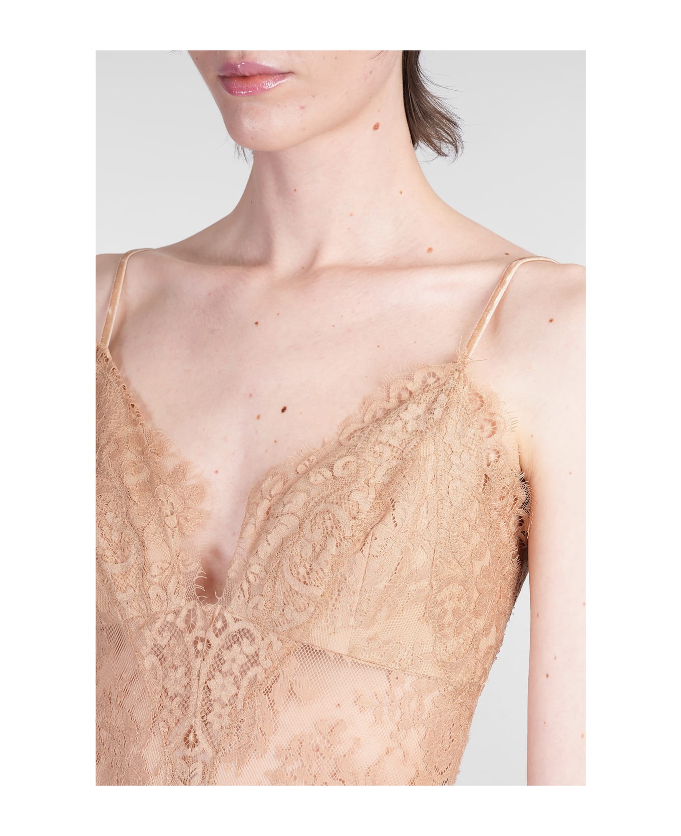 Zimmermann Body In Taupe Polyamide - taupe
