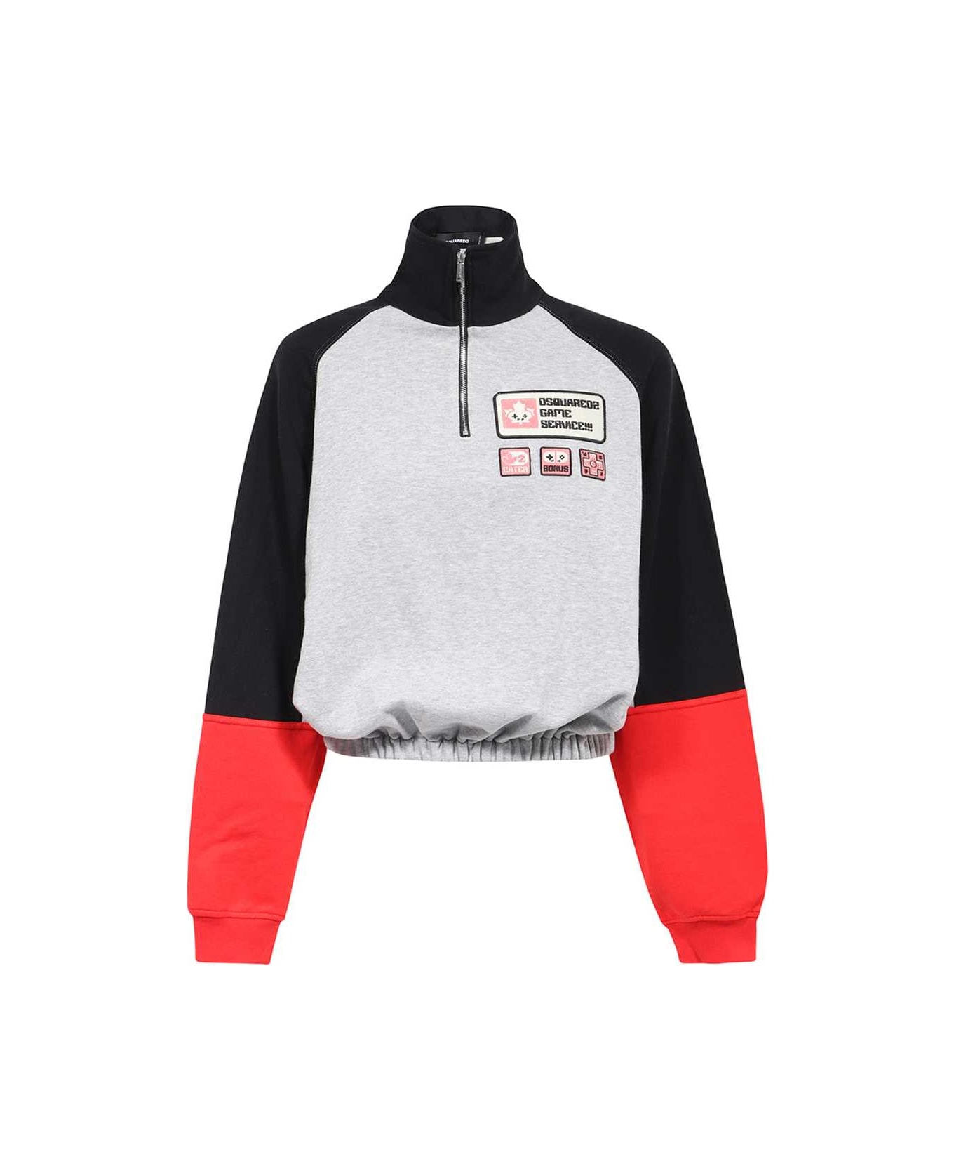 Dsquared2 Cotton Sweatshirt - grey