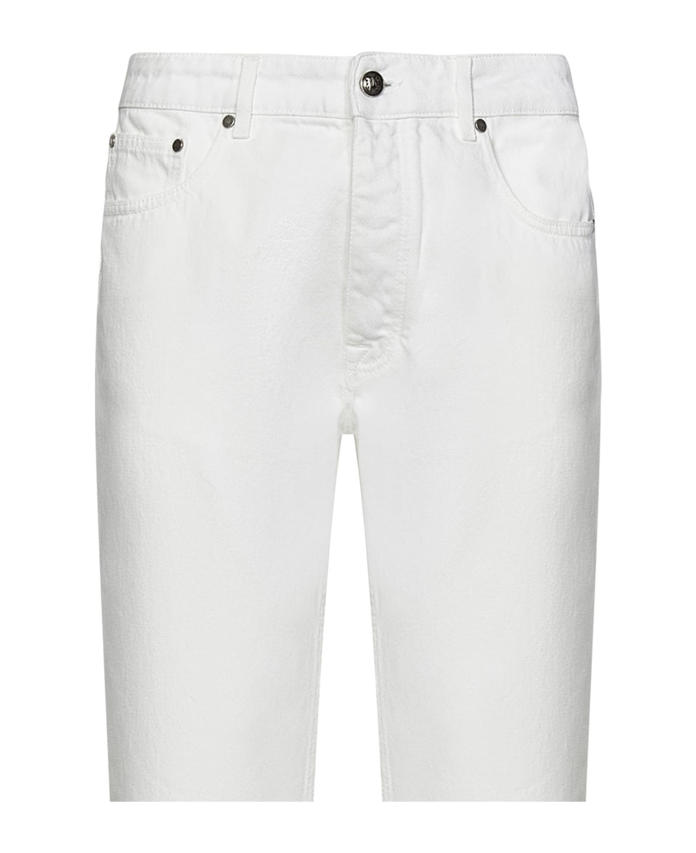 Palm Angels Monogram Jeans - White