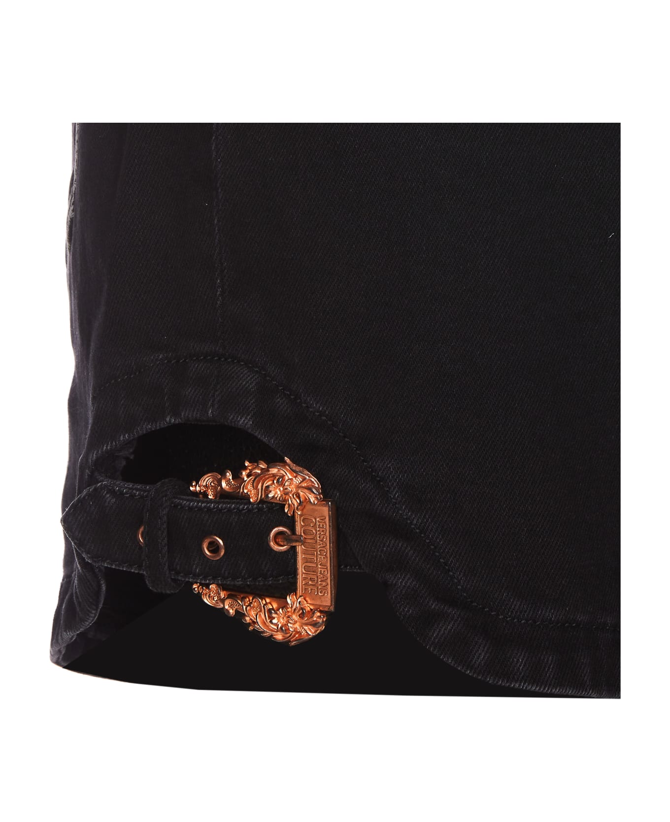 Versace Jeans Couture Denim Shorts - Black