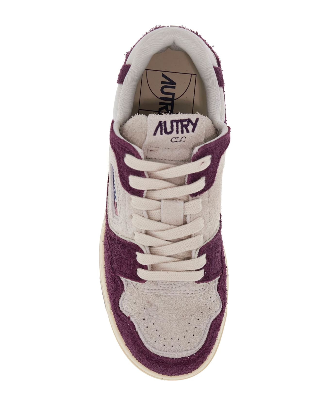 Autry Suede Clc Sne - CREAM BAROLO (Purple)