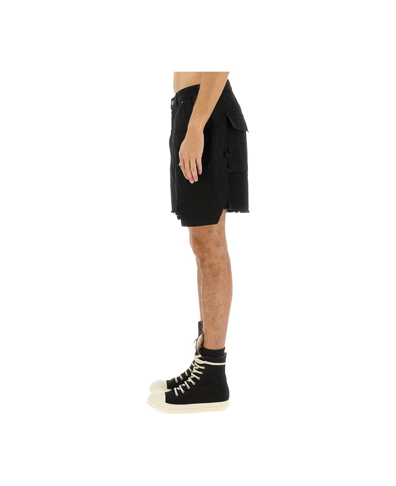 DRKSHDW Bermuda Cargo - BLACK
