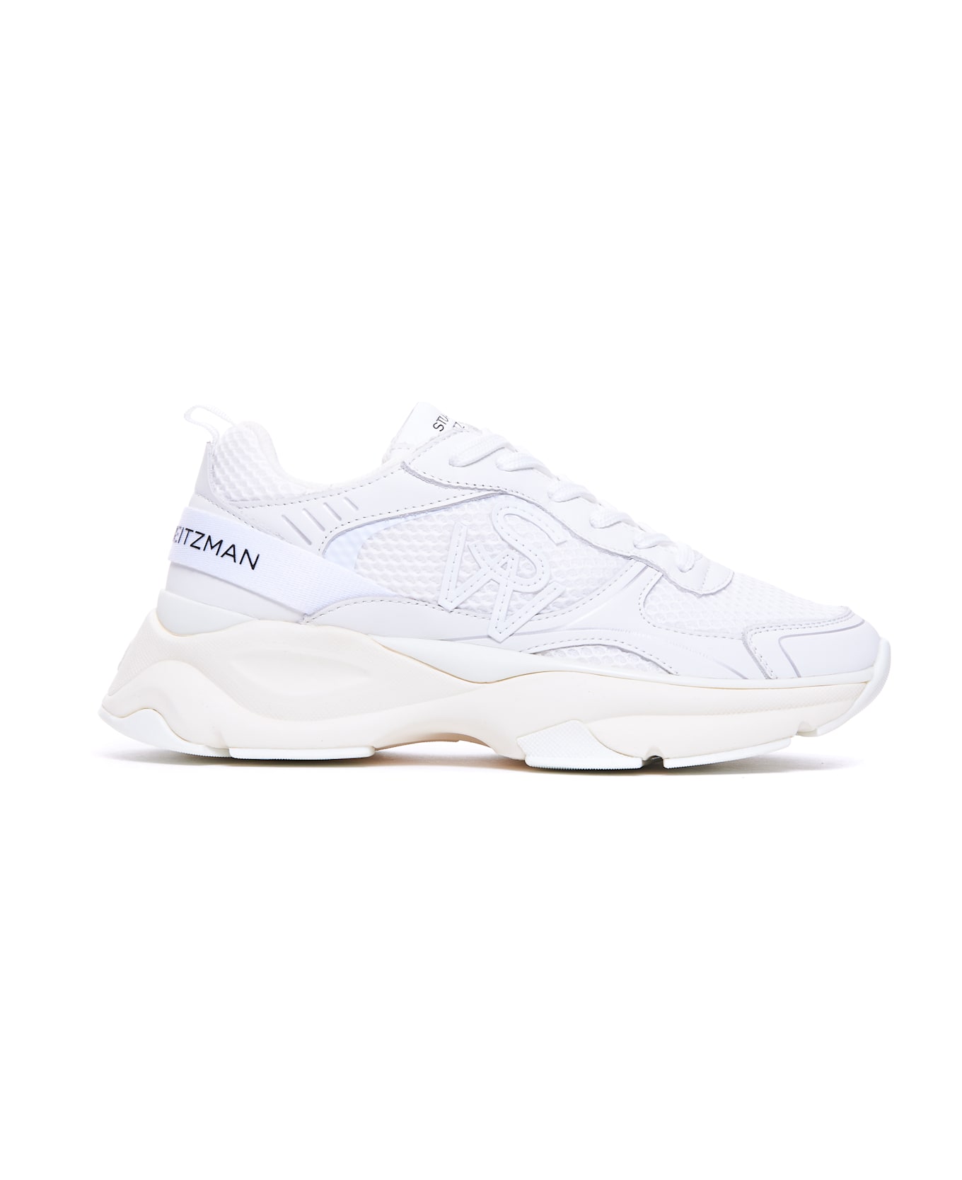 Stuart Weitzman Sw Trainer Sneakers - White