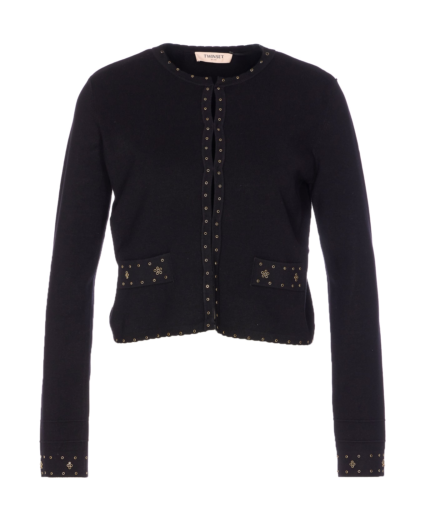 TwinSet Knitted Jacket - Black