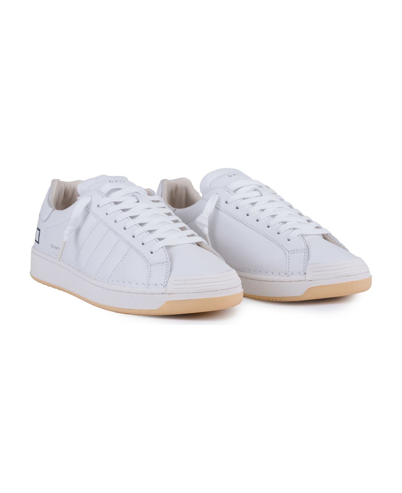 D.A.T.E. Base Soft Sneakers - White