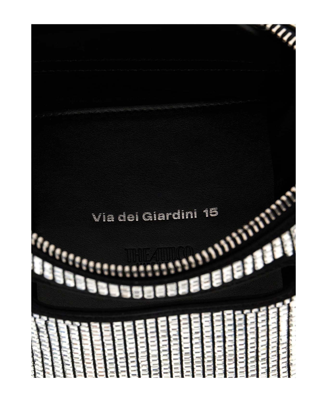 The Attico 'via Dei Giardini 15' Handbag - Silver クラッチバッグ