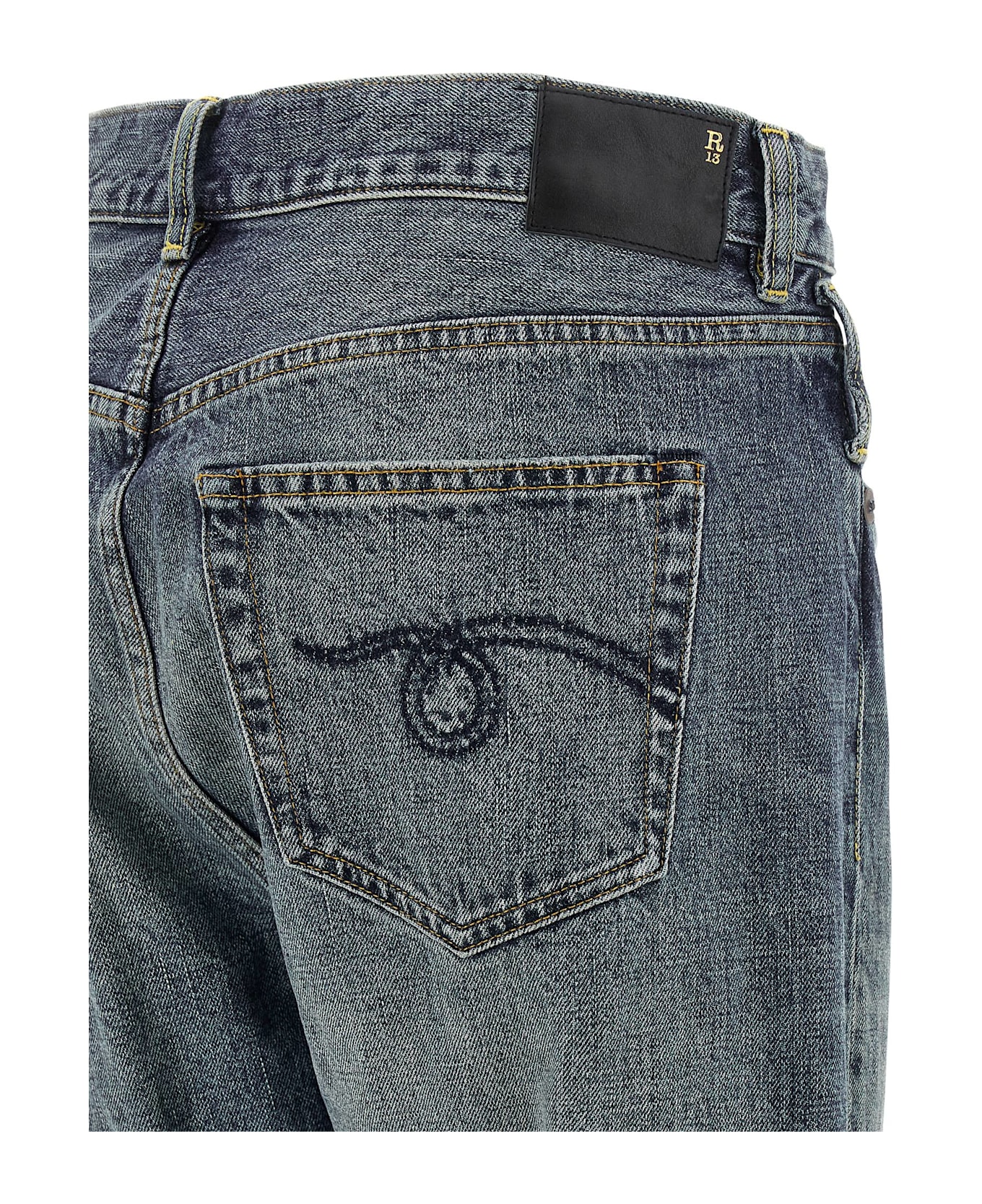R13 
crossover
 Jeans - Blue デニム