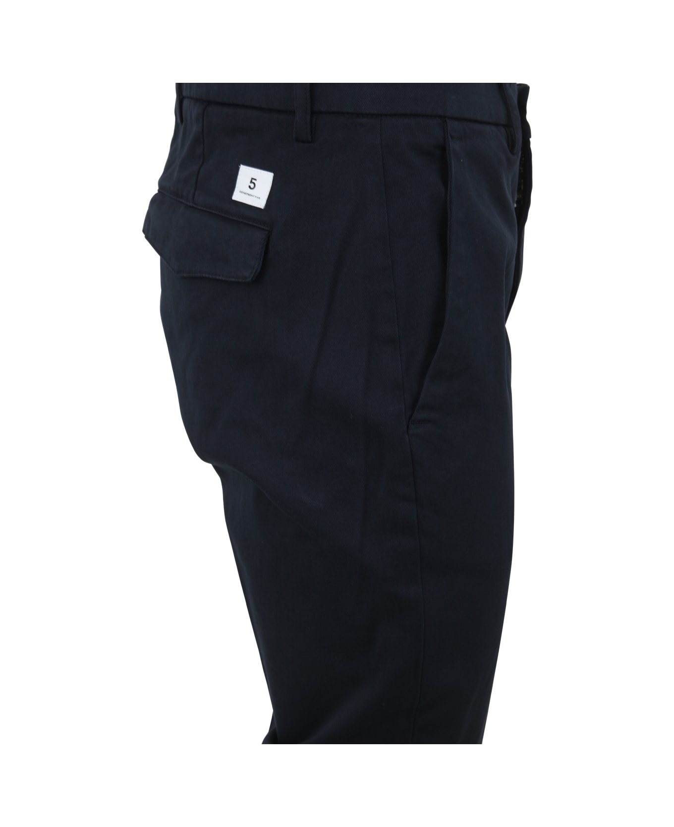 Department Five Prince Chinos Crop Trousers - Navy ボトムス