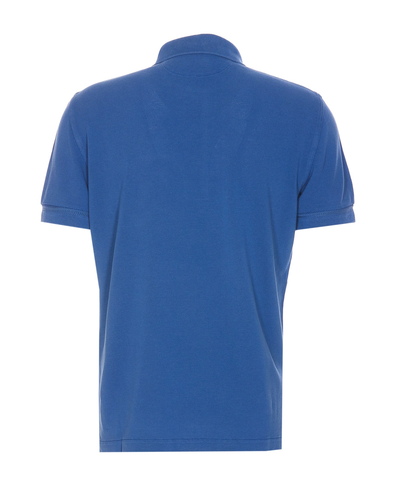 Tom Ford Logo Polo - Blue