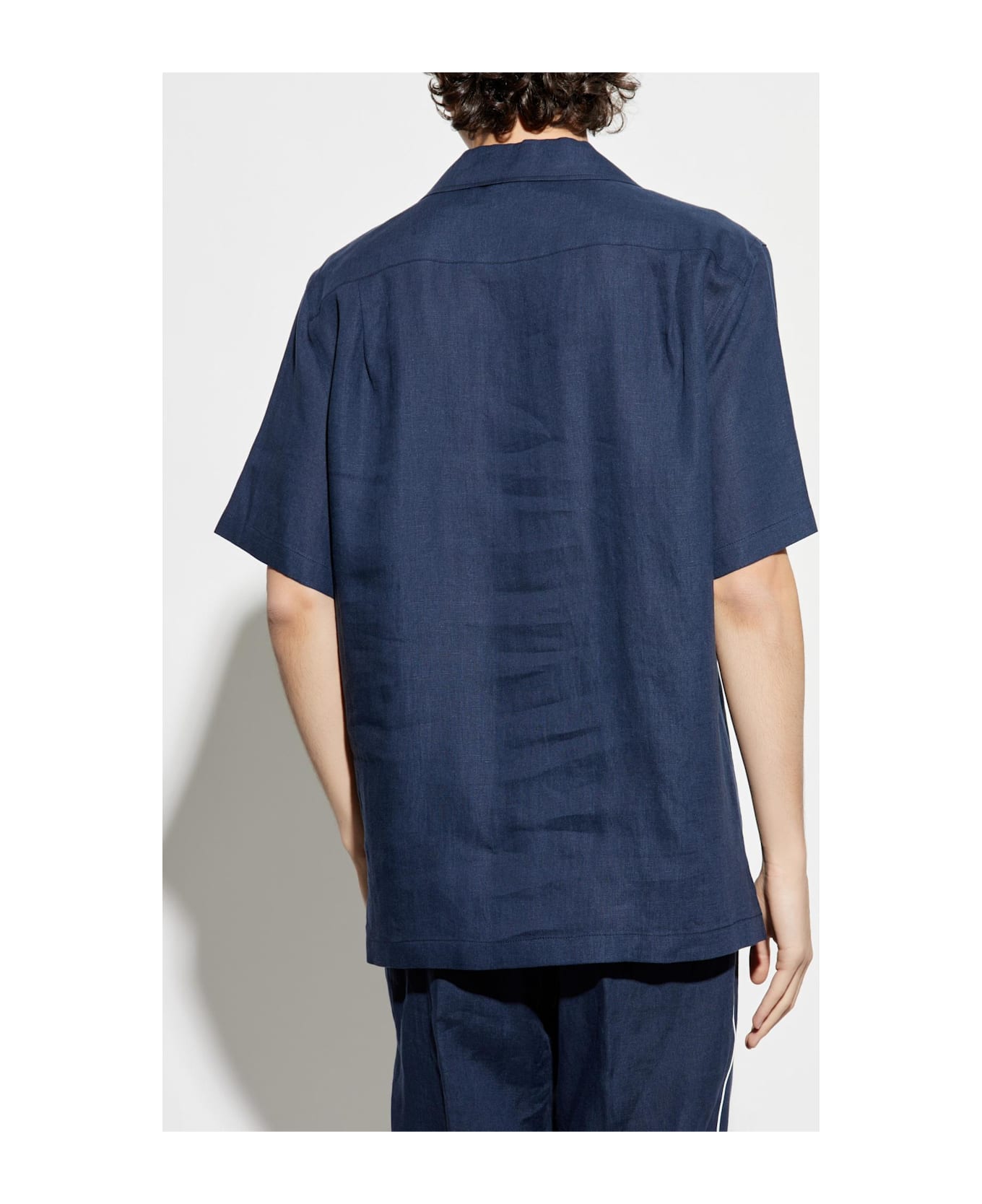 Dolce & Gabbana Linen Shirt - Blue