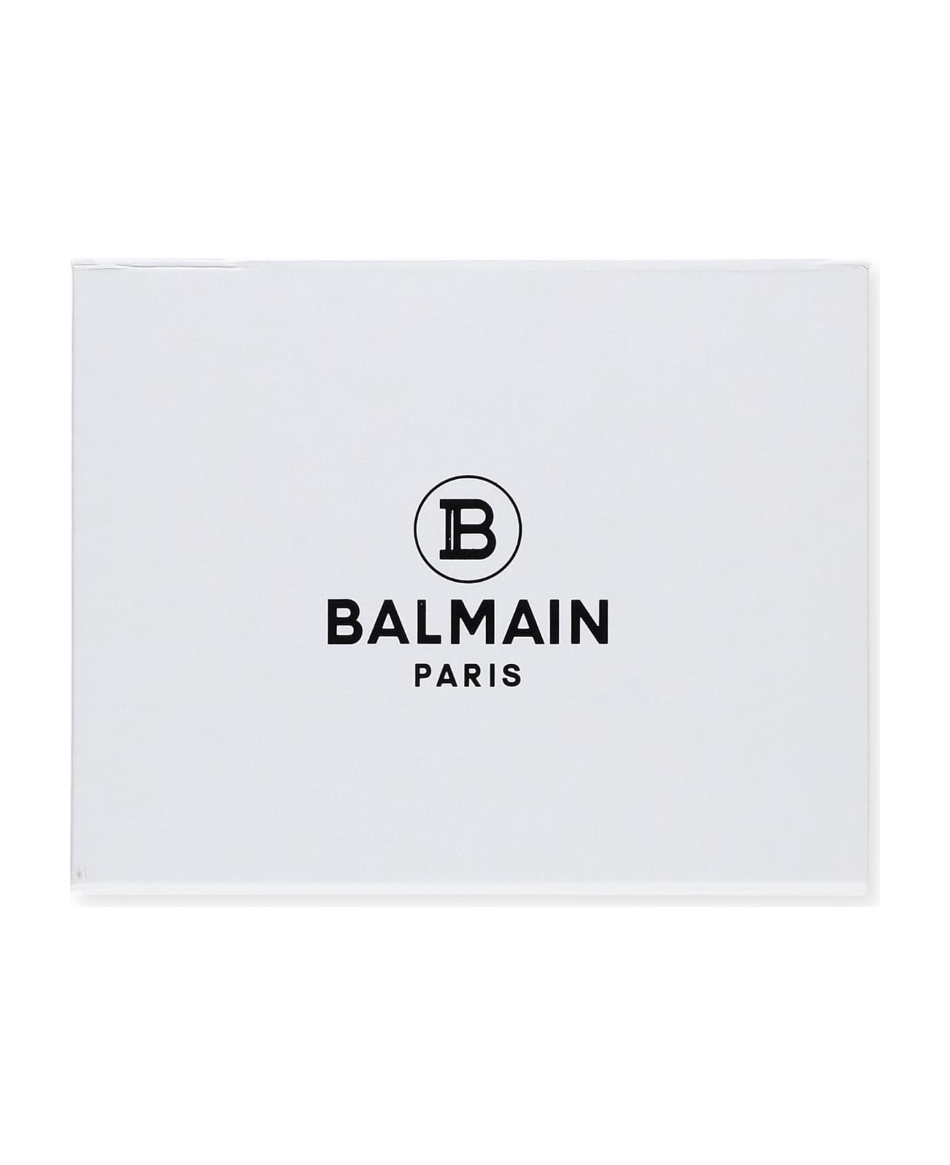 Balmain Set With Logo - White