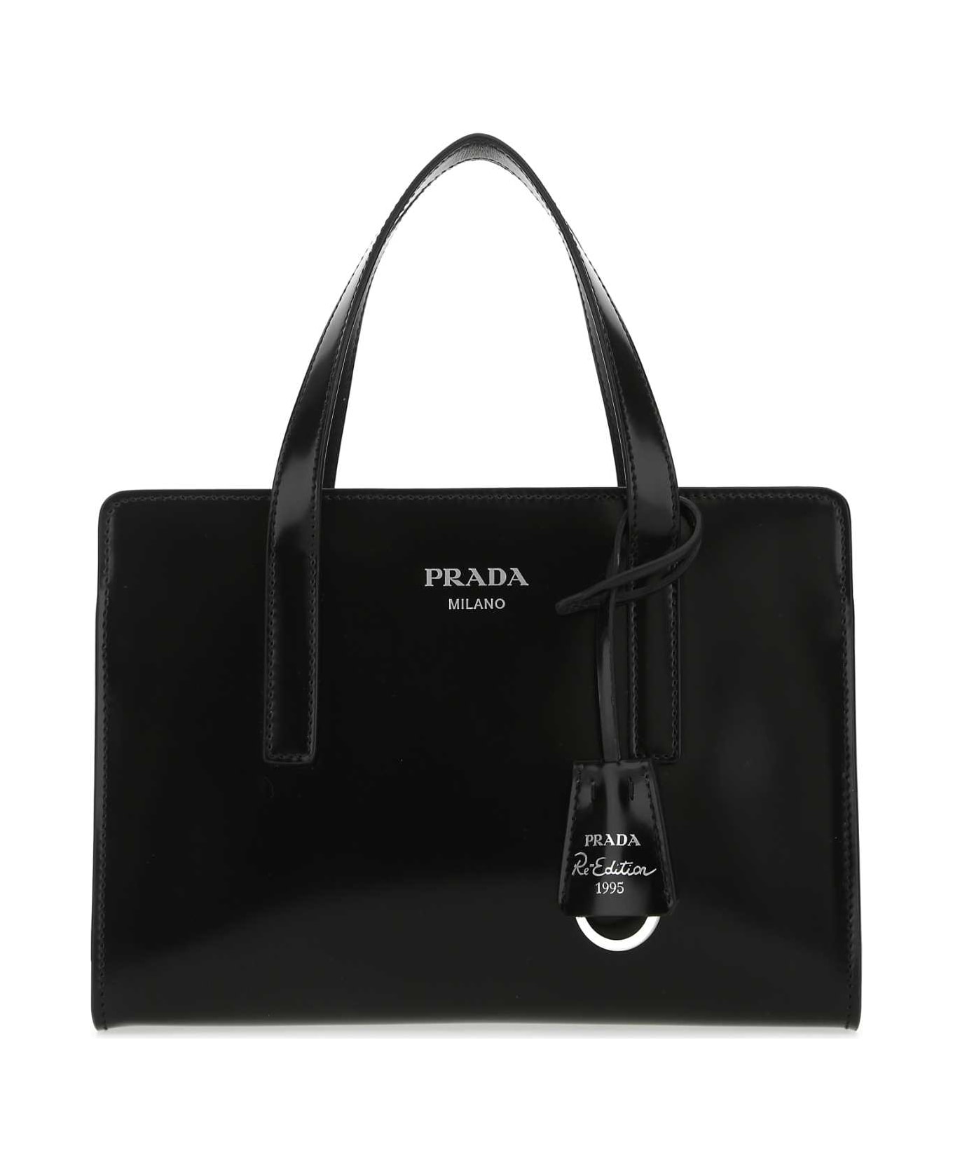 Prada Black Leather Re-edition 1995 Handbag - F0002