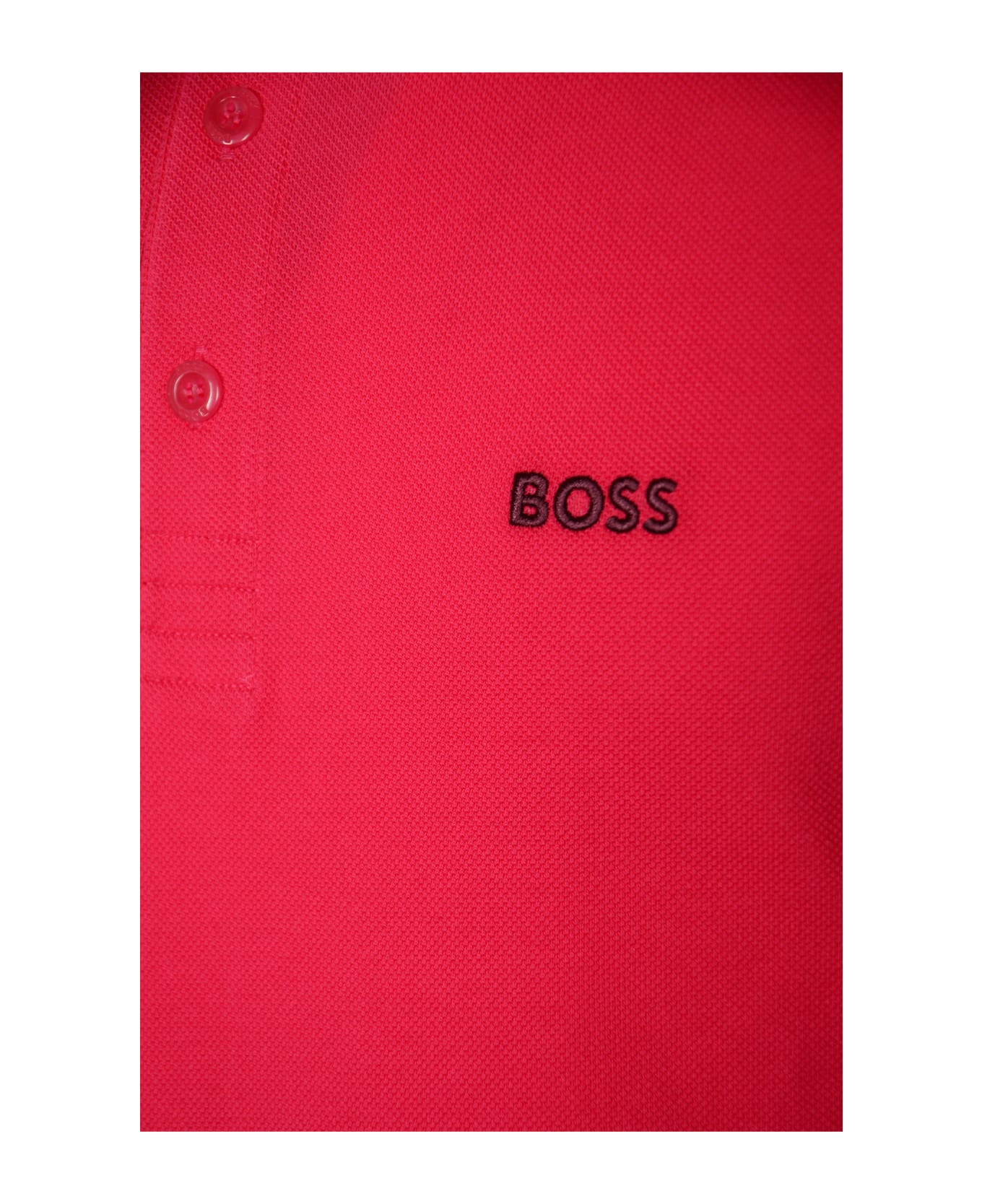 Hugo Boss Paddy Polo Shirt - Open Pink