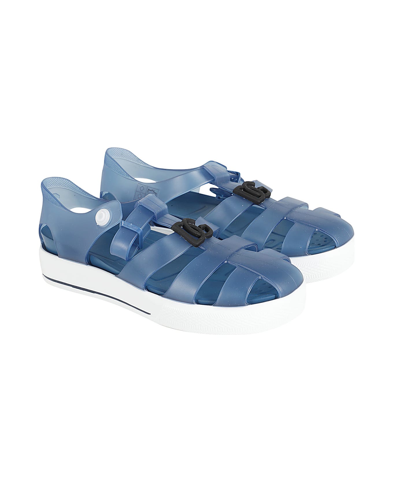 VEJA Kids Sneakers con applicazione Toni neutri Ragnetto Pvc - Blu Bianco