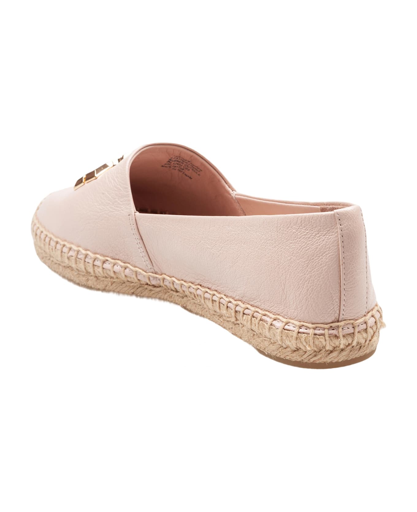 Tory Burch 'eleanor' Pink Leather Espadollas - Rose