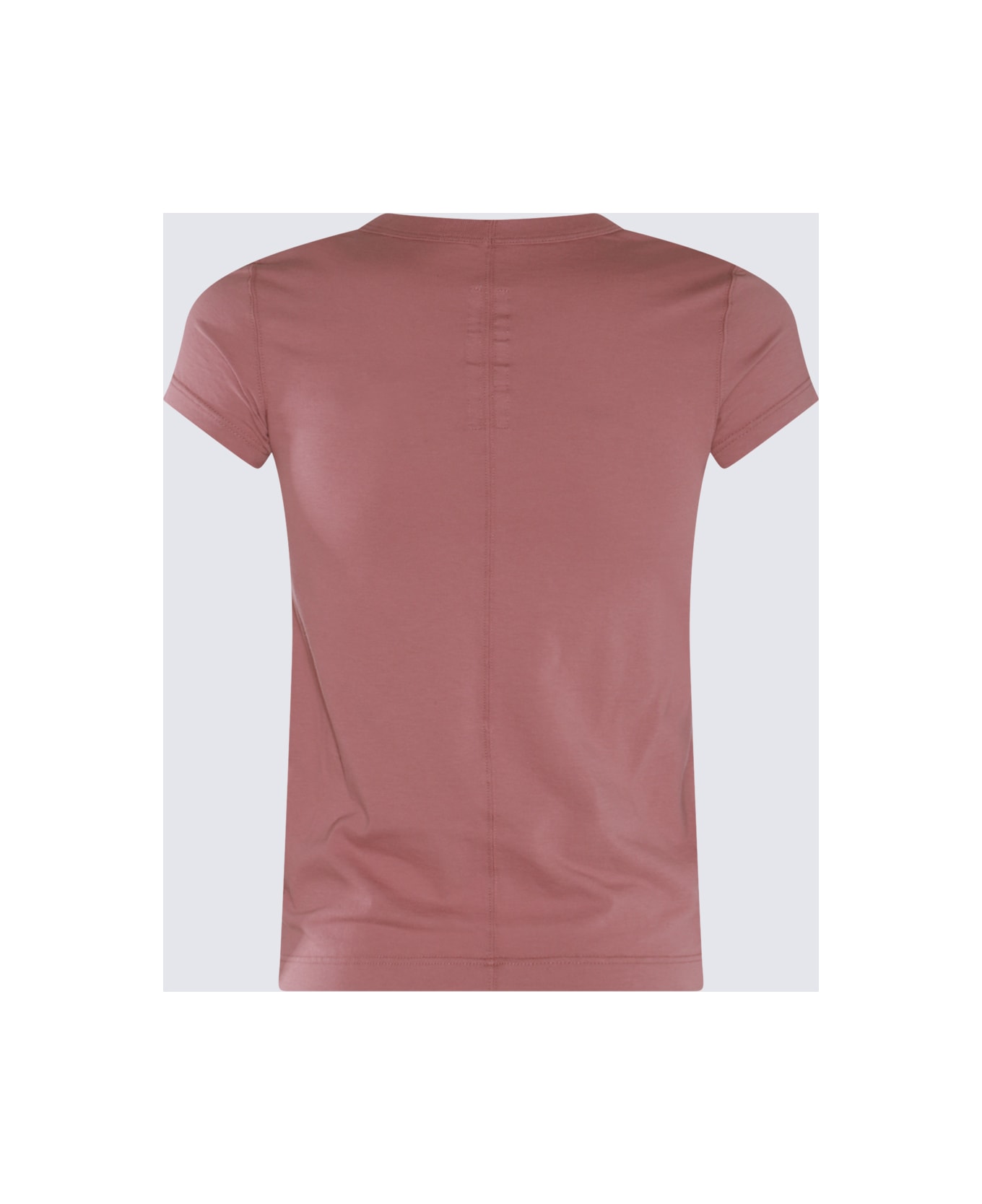 Rick Owens Dusty Pink Cotton T-shirt - DUSTy pink