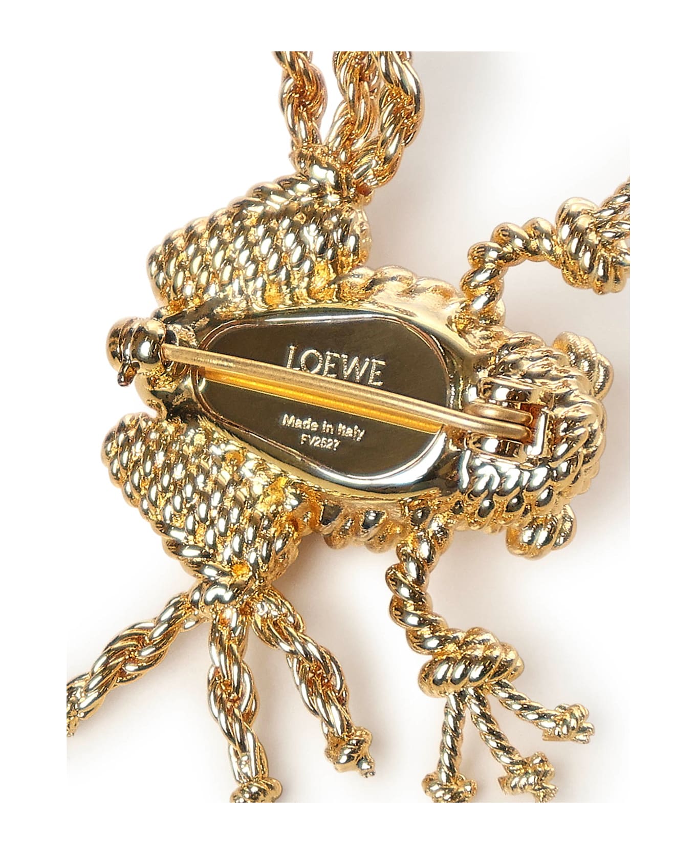 Loewe Frog Brooch - Golden