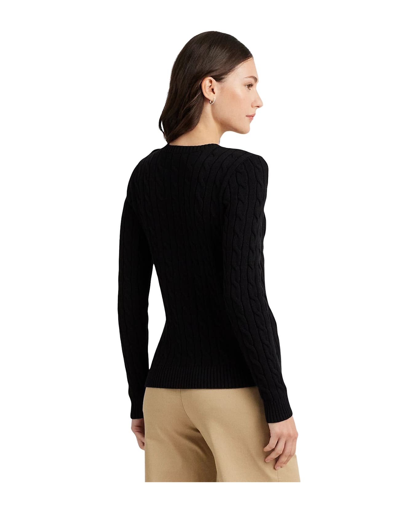 Polo Ralph Lauren Montiva Long Sleeve Pullover - Black ニットウェア