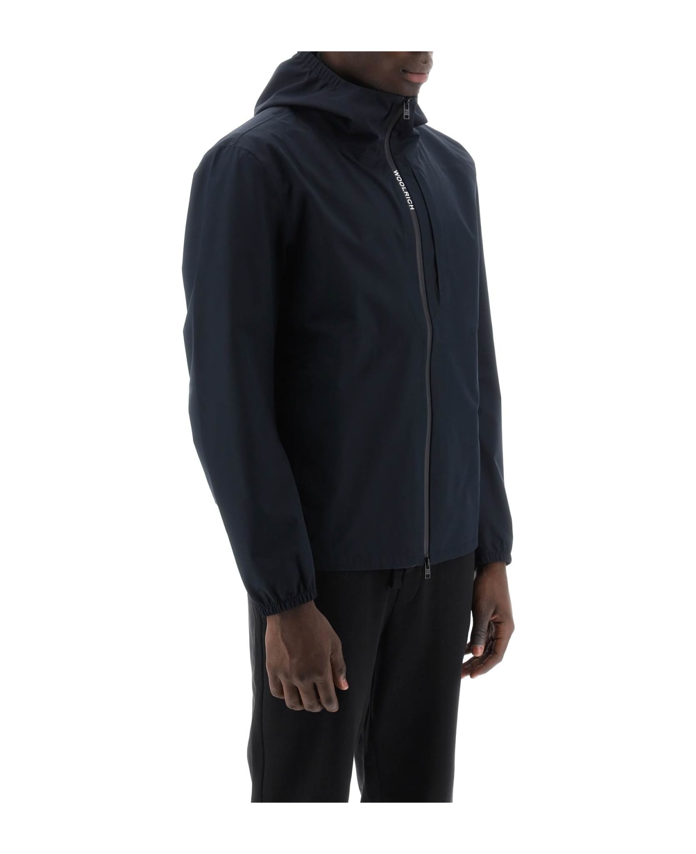 Woolrich Pacific Jacket In Tech Softshell - MELTON BLUE (Blue)