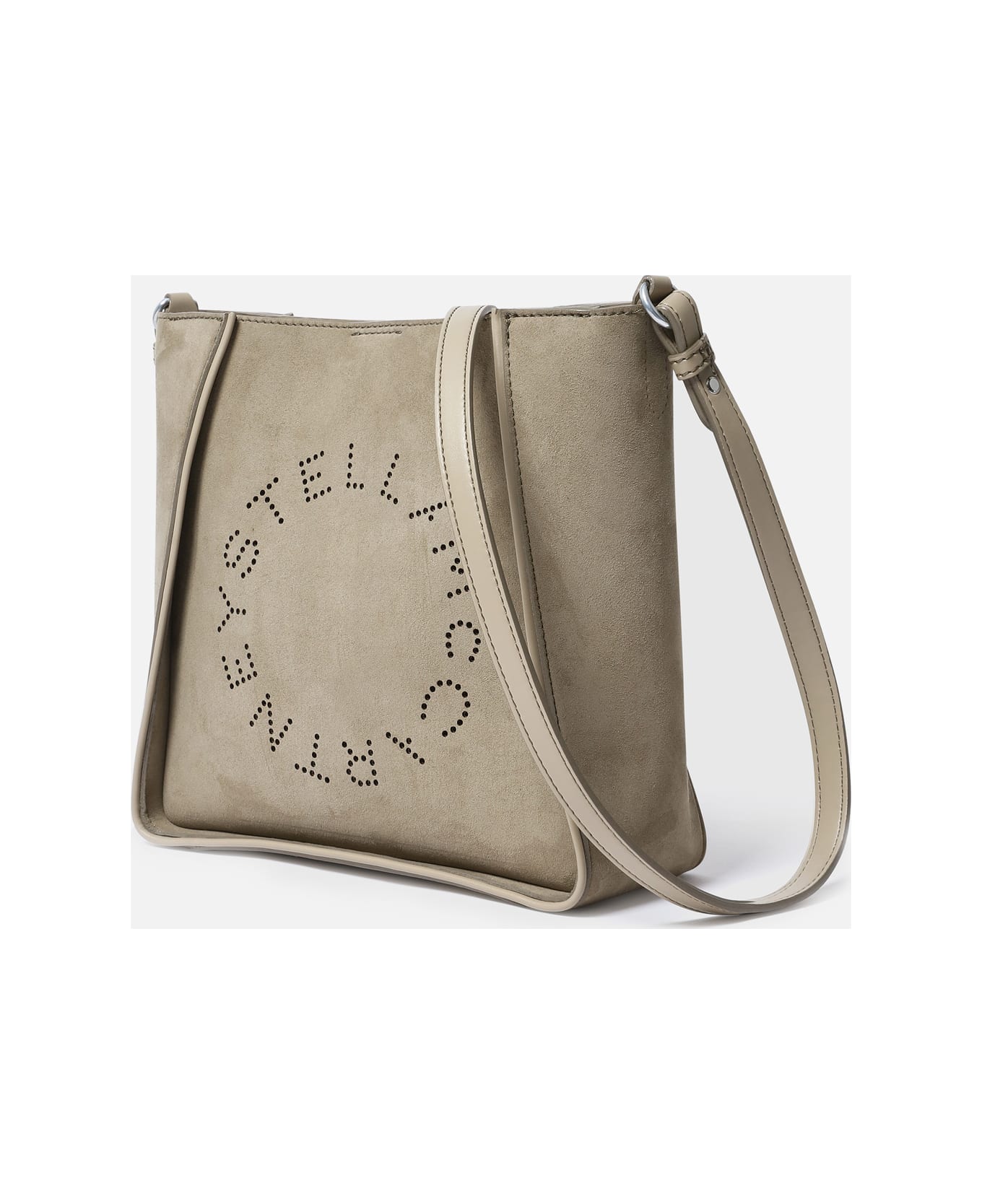 Stella McCartney Crossbody Bag Alter Suede - Green