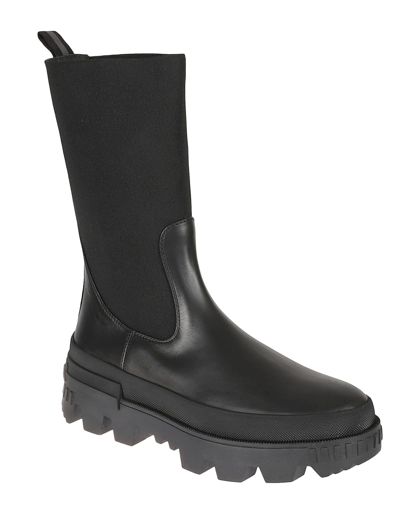 Moncler Neue Chelsea High Ankle Boots - Nero