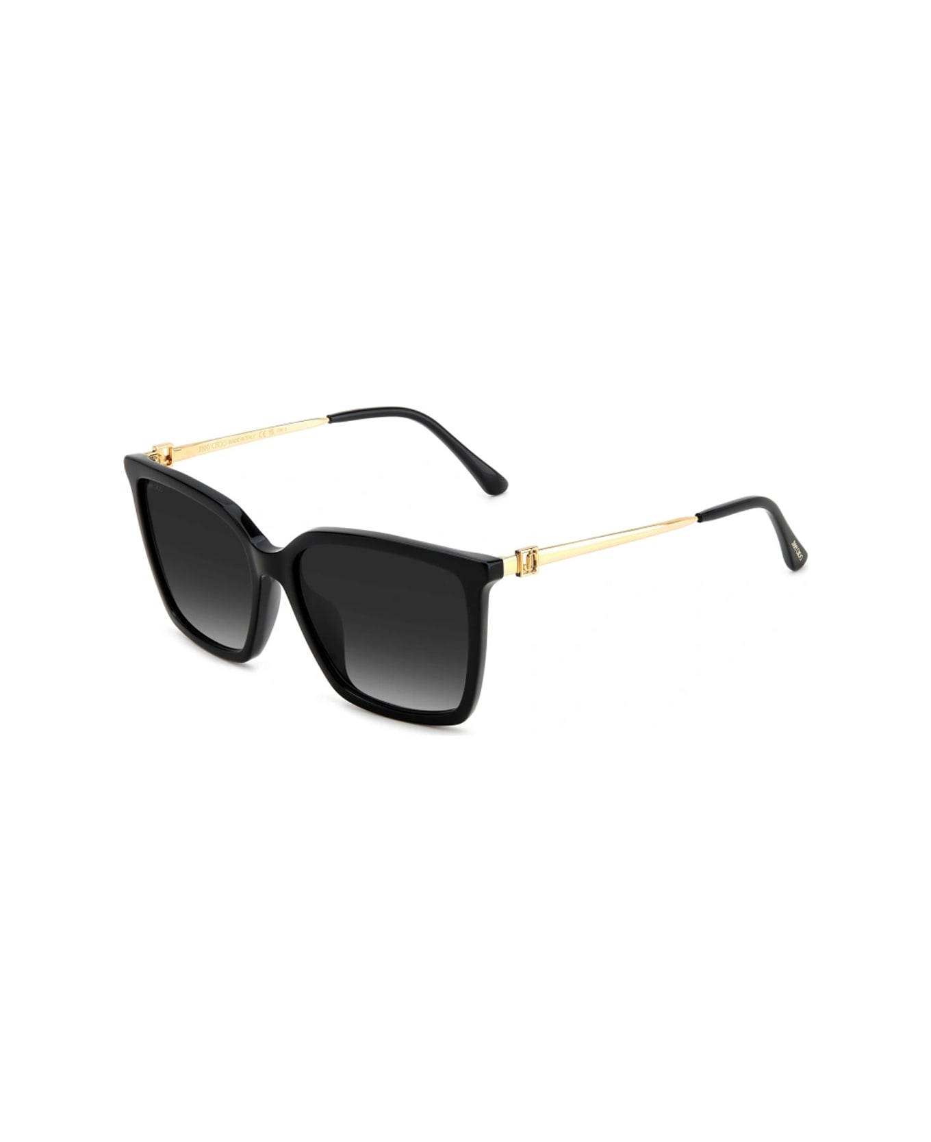 Jimmy Choo Eyewear Jc Totta/g/s 807/9o Black Sunglasses - Nero サングラス