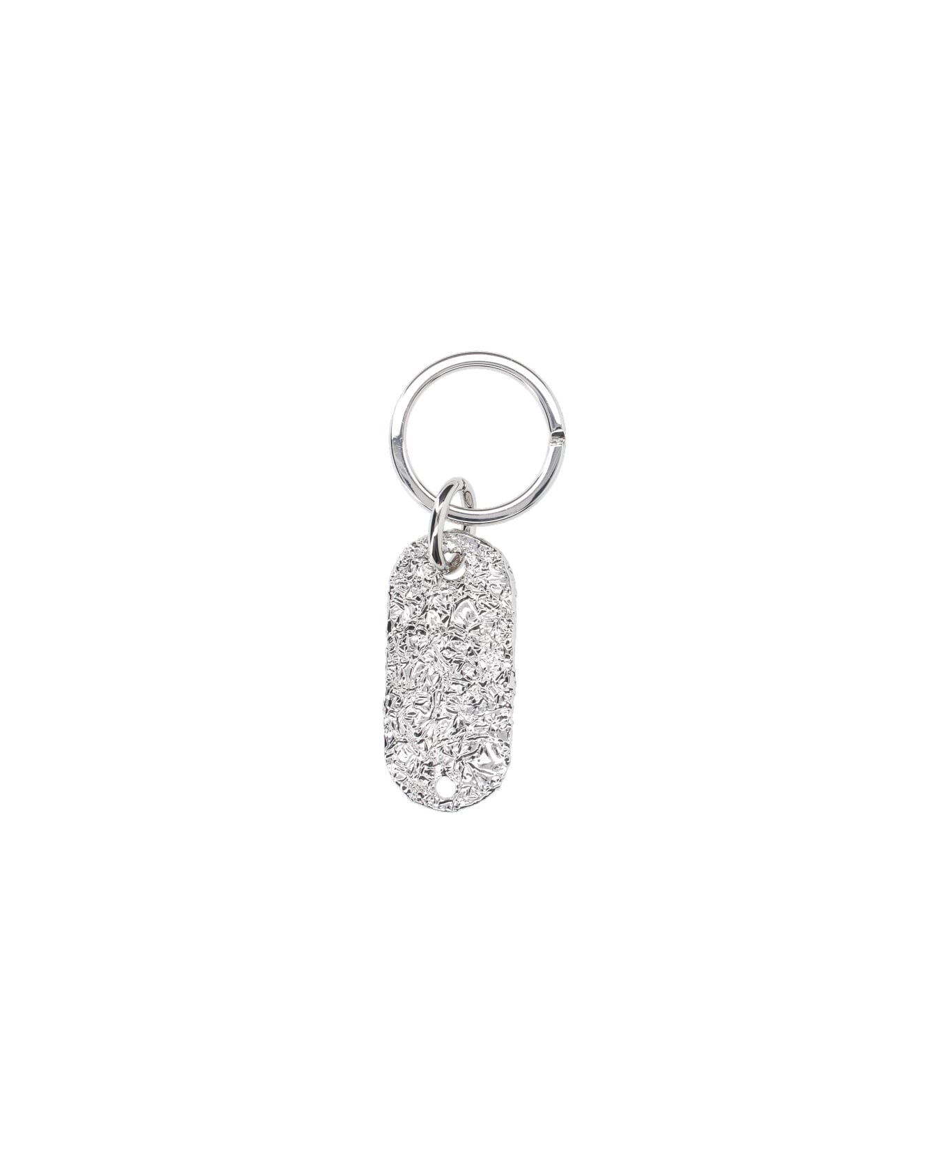 MM6 Maison Margiela "foil" Keyring - Silver