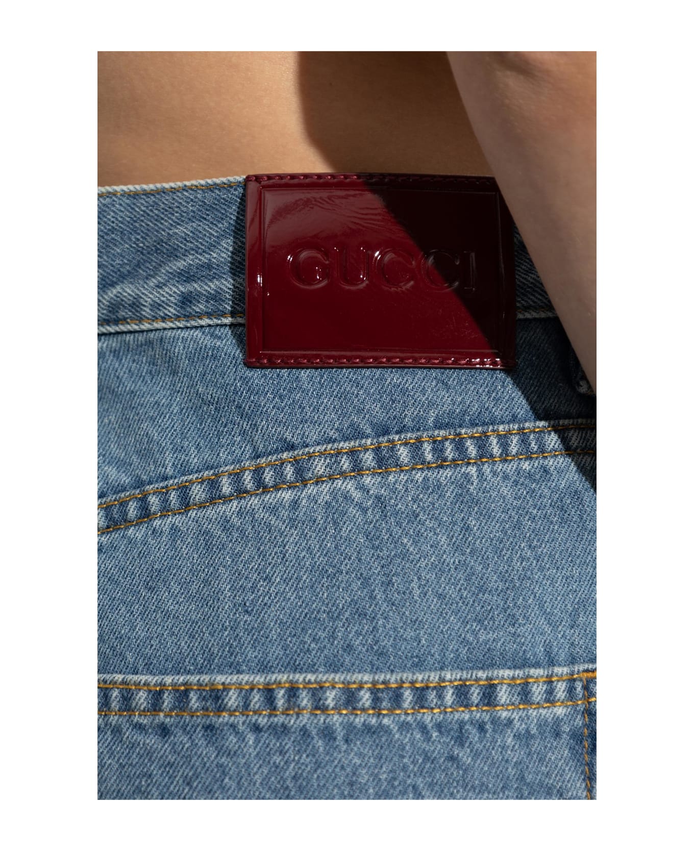 Gucci High-waisted Jeans - Blue